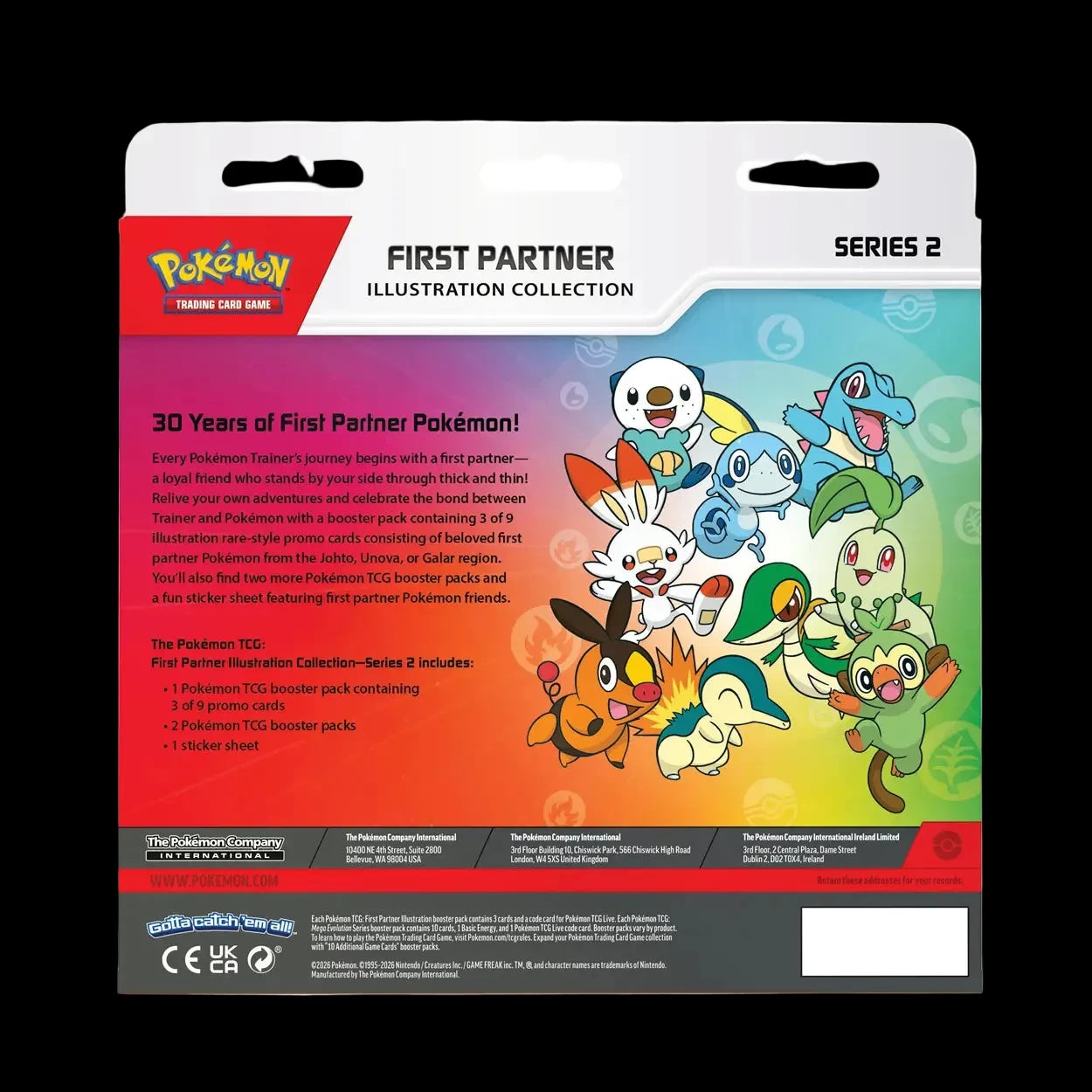 Pokémon First Partner Illustration Collection – Series 2 beschikbaar vanaf ( 19-06-2026)