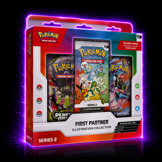 Pokémon First Partner Illustration Collection – Series 2 beschikbaar vanaf ( 19-06-2026)